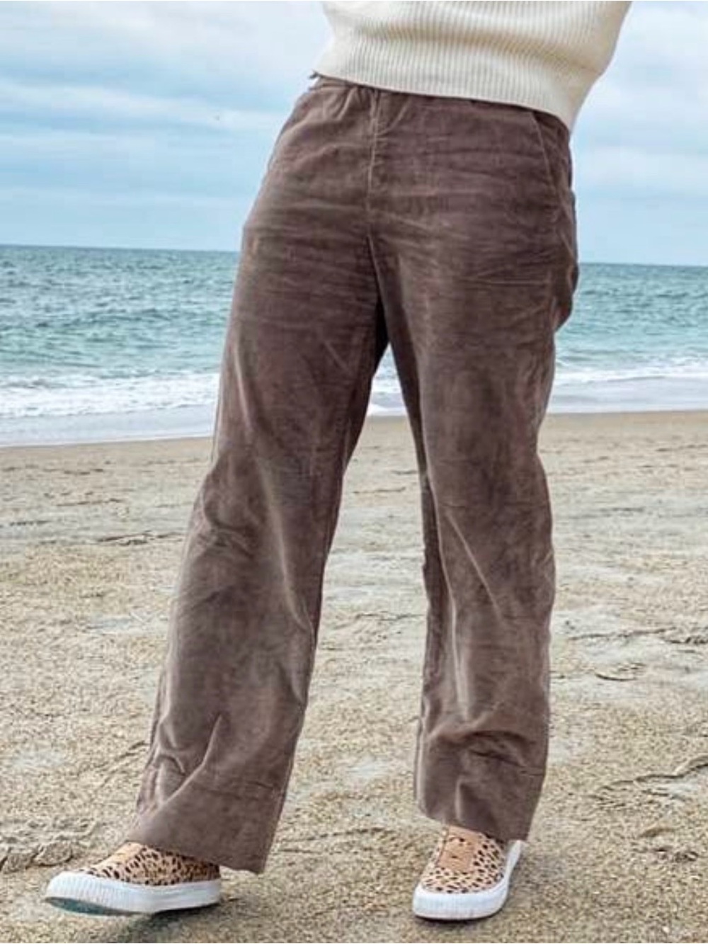 Everlane Corduroy Easy Pants in Clay